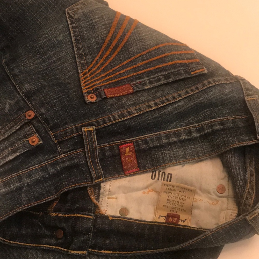 7 for all mankind women’s jeans. DOJO